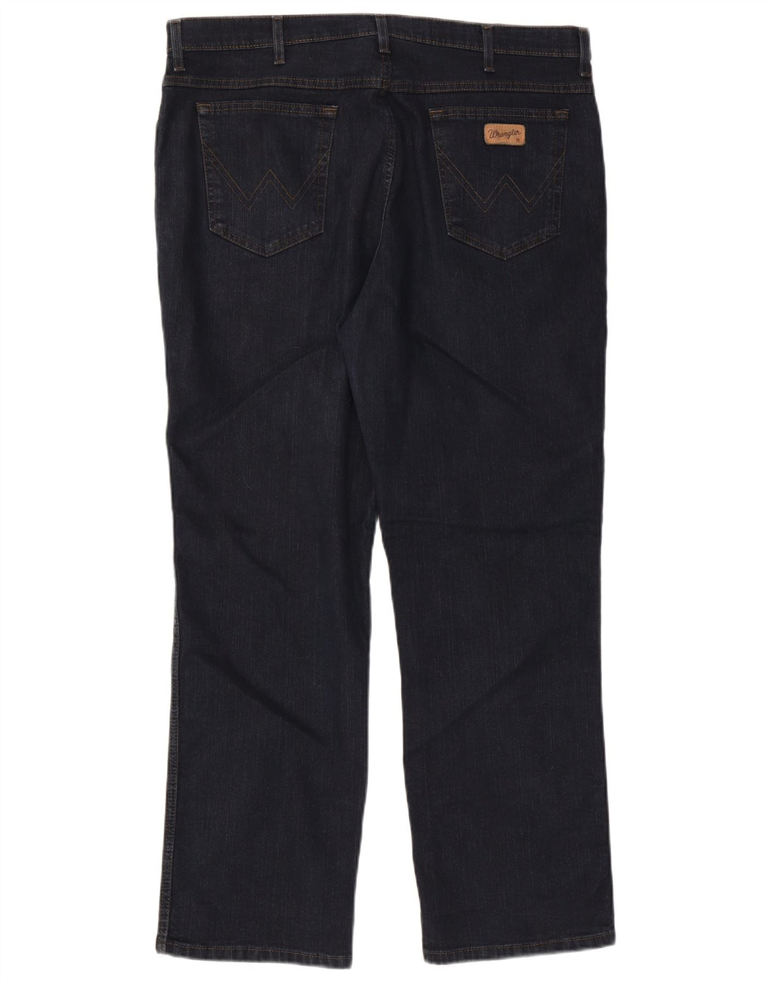 Męskie jeansy WRANGLER Texas Stretch Straight W40 L30 Granatowe, bawełniane