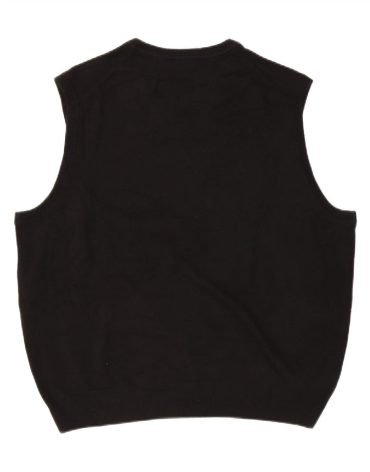 Męski podkoszulek Dockers z kamizelką 2XL, czarny Argyle/Diamentowy akryl