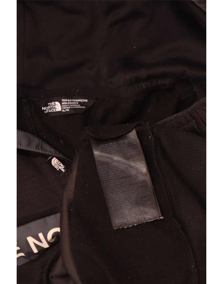 Chłopięcy sweter z kapturem THE NORTH FACE 14-15 lat XL, czarny