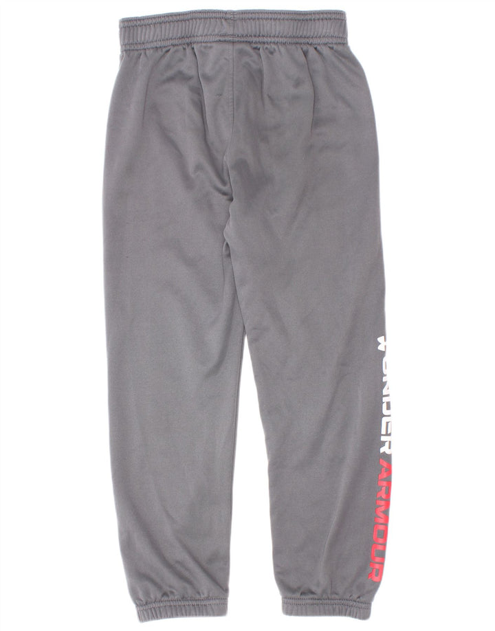 Chłopięce spodnie dresowe Under Armour Graphic w wieku 5-6 lat, szare