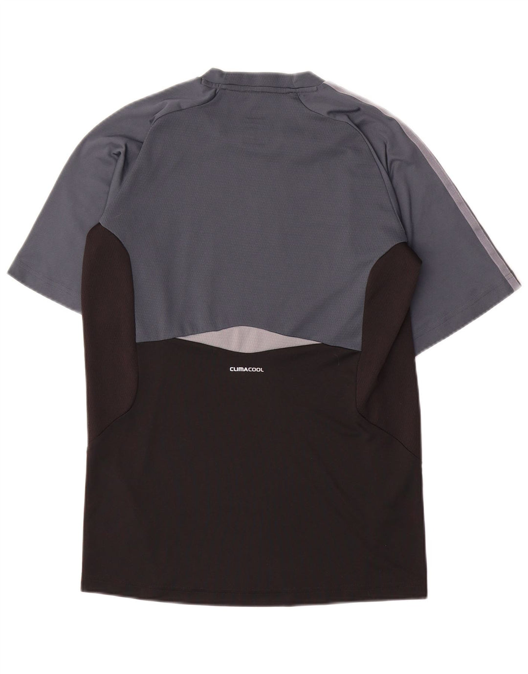 Adidas Męska koszulka Climacool Top, mała, czarna, z blokami kolorów