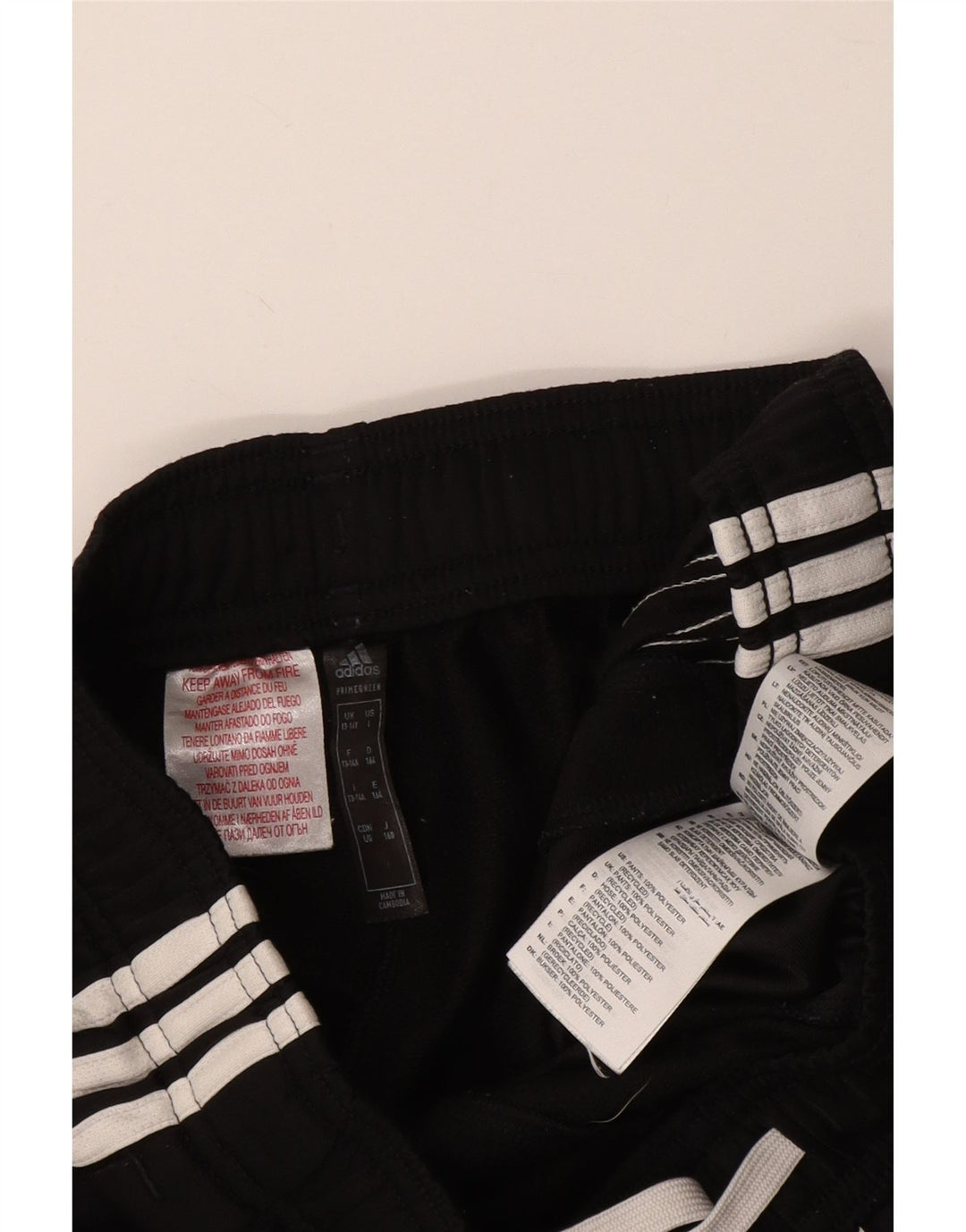 Chłopięce spodnie dresowe ADIDAS Joggery 13-14 lat Czarny poliester