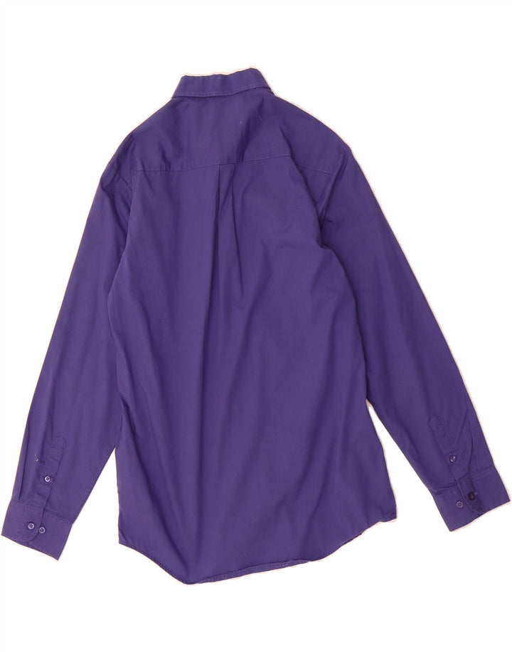 IZOD Boys Shirt 15-16 Years Purple Cotton Vintage Izod and Second-Hand Izod from Messina Hembry 