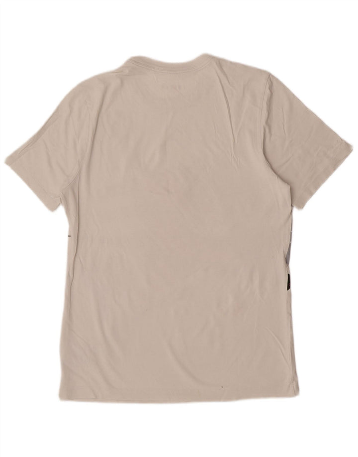 Męski T-shirt z grafiką Jordan, średni biały bawełniany