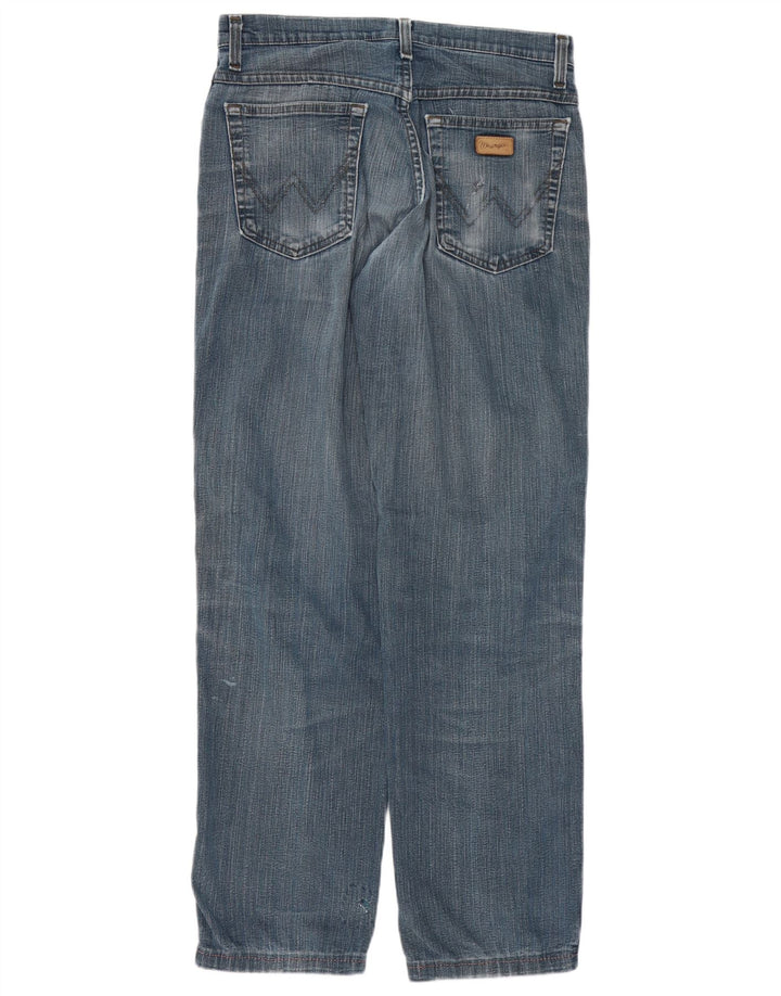 Męskie jeansy Wrangler Texas Stretch Straight W32 L34 Niebieskie, bawełniane