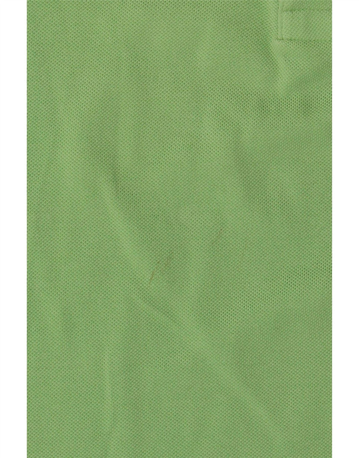 Męska koszulka polo LACOSTE, rozmiar 3, mała, zielona, bawełniana
