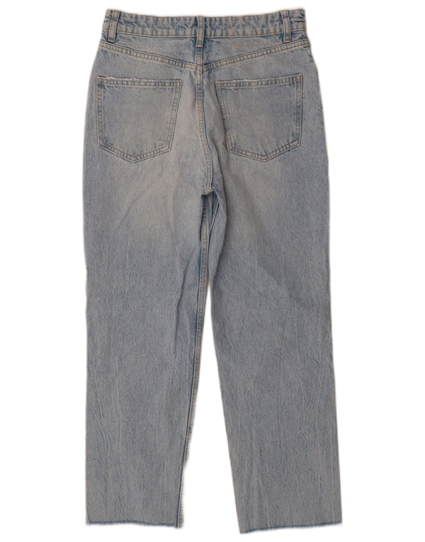 Damskie krótkie jeansy ZARA EU 38 Small W28 L25 Niebieskie bawełniane