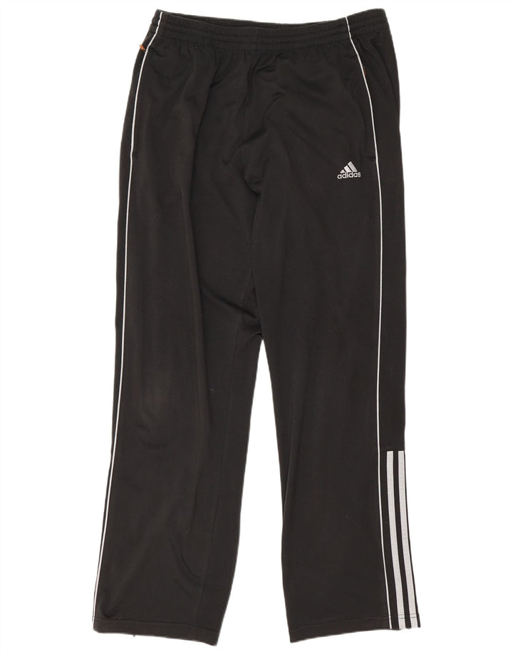 Męskie spodnie dresowe Adidas UK 40/42 Średni czarny poliester