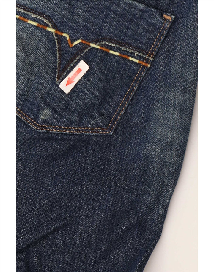 Damskie jeansy Diesel Slim W30 L33 Niebieskie bawełniane