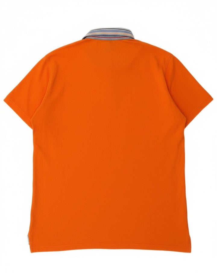 Męska koszulka polo Harmont & Blaine o regularnym kroju, 3XL, pomarańczowa