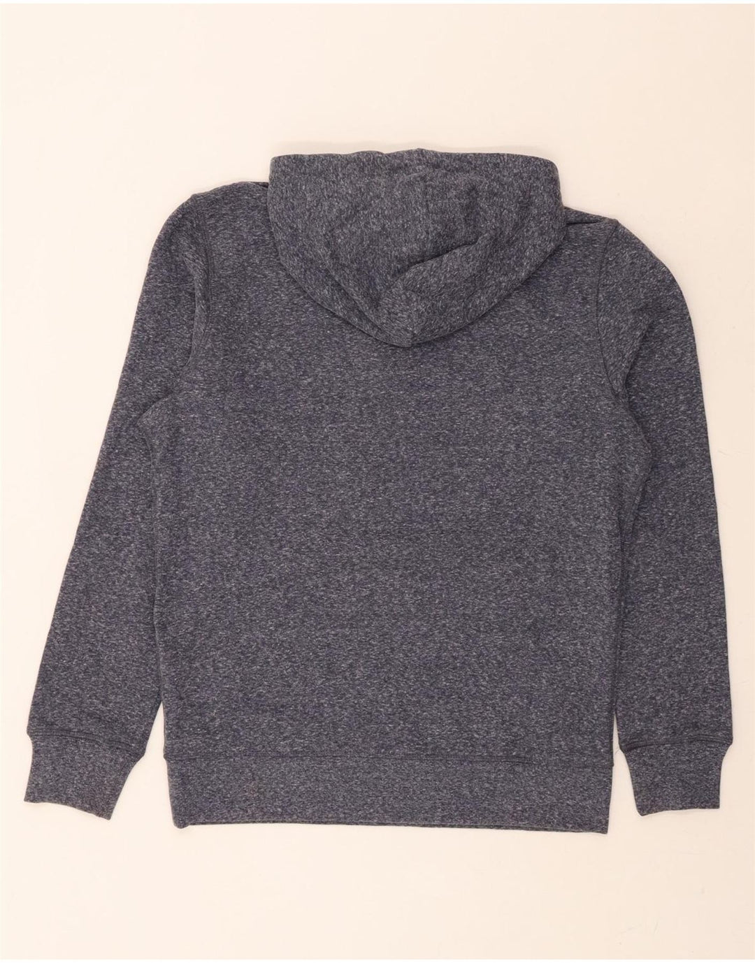 JACK & JONES Mens Hoodie Jumper Medium Navy Blue Cotton Vintage Jack & Jones and Second-Hand Jack & Jones from Messina Hembry 