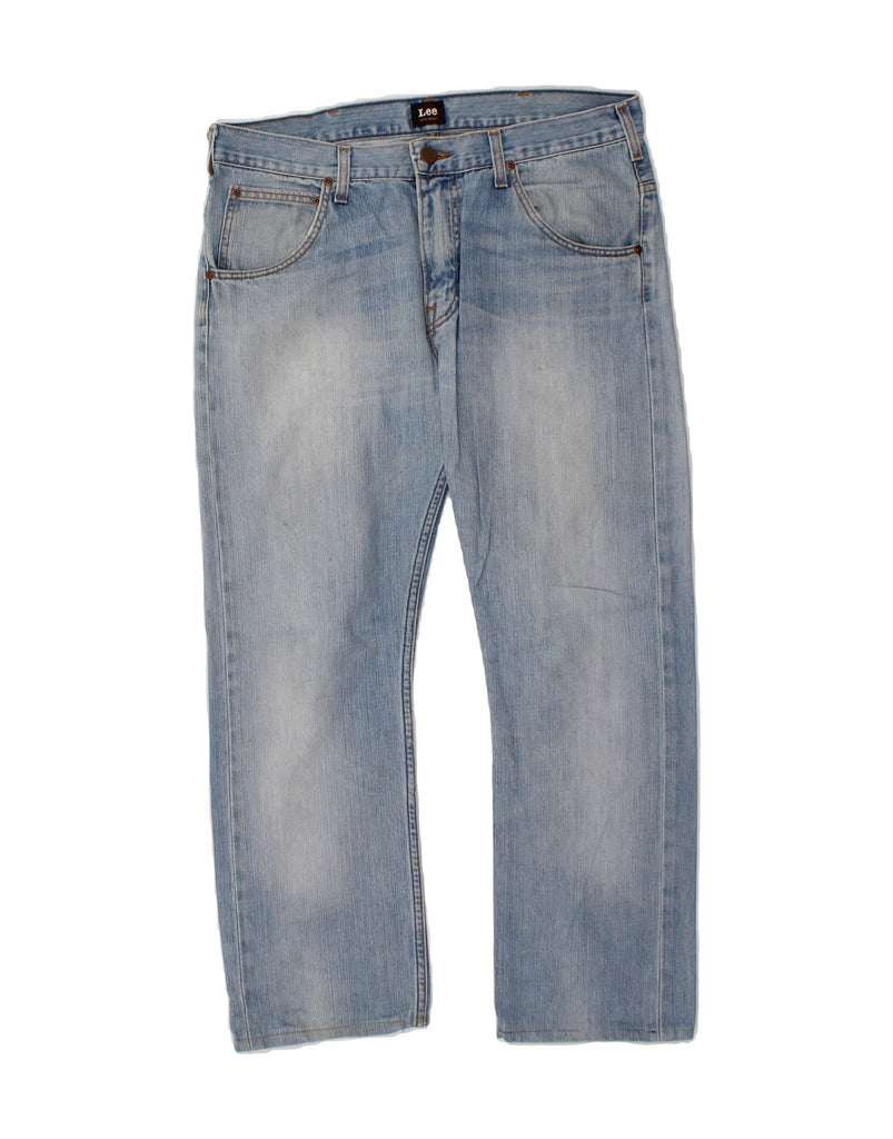 LEE Mens Zed Straight Jeans W43 L26  Blue Cotton Vintage Lee and Second-Hand Lee from Messina Hembry 