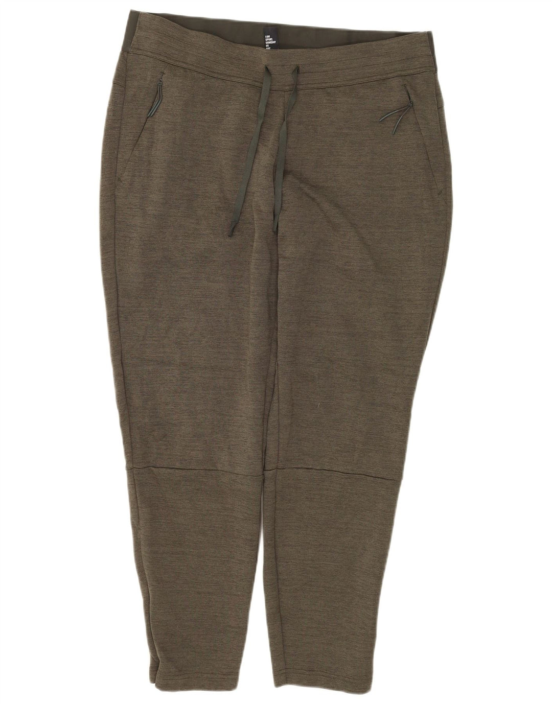 Damskie spodnie dresowe ADIDAS UK 20/22 XL Khaki nakrapiane