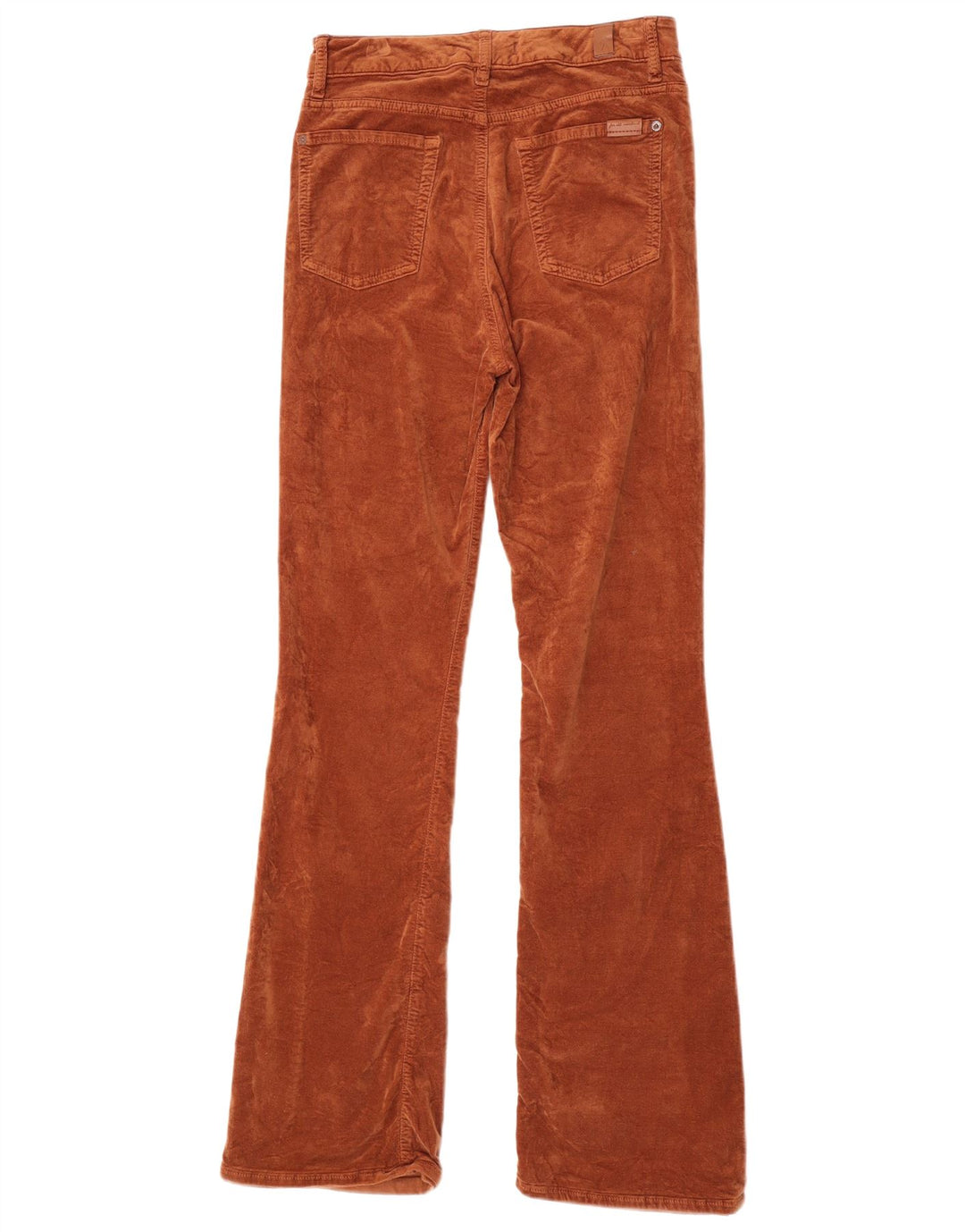 Damskie spodnie typu bootcut 7 For All Mankind W28 L32 brązowe