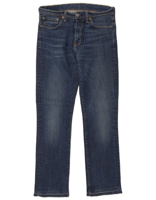 Męskie jeansy Levi's 511 Slim W33 L30 Niebieska bawełna