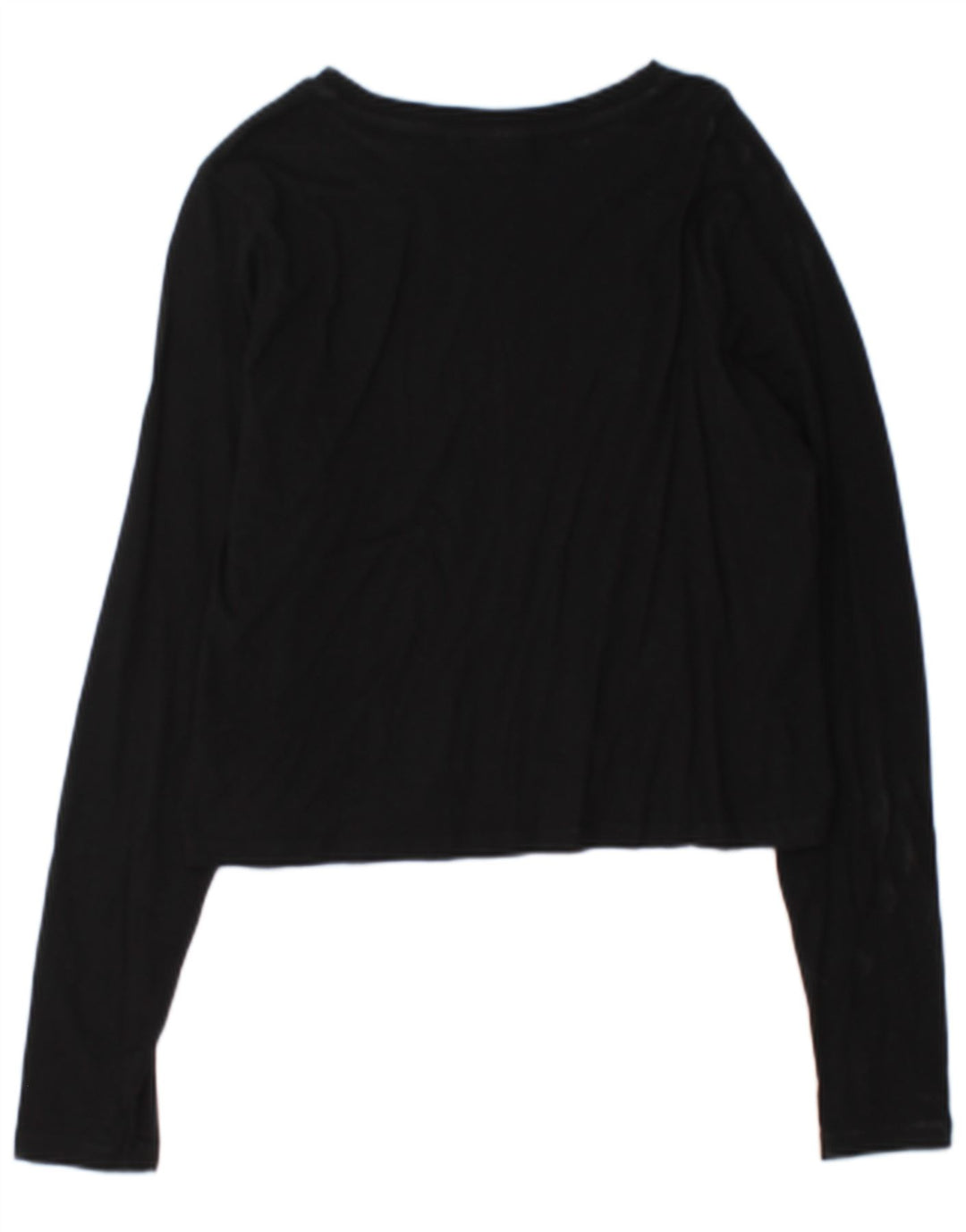 Damski top Fila Crop Graphic z długim rękawem UK 14, duży czarny