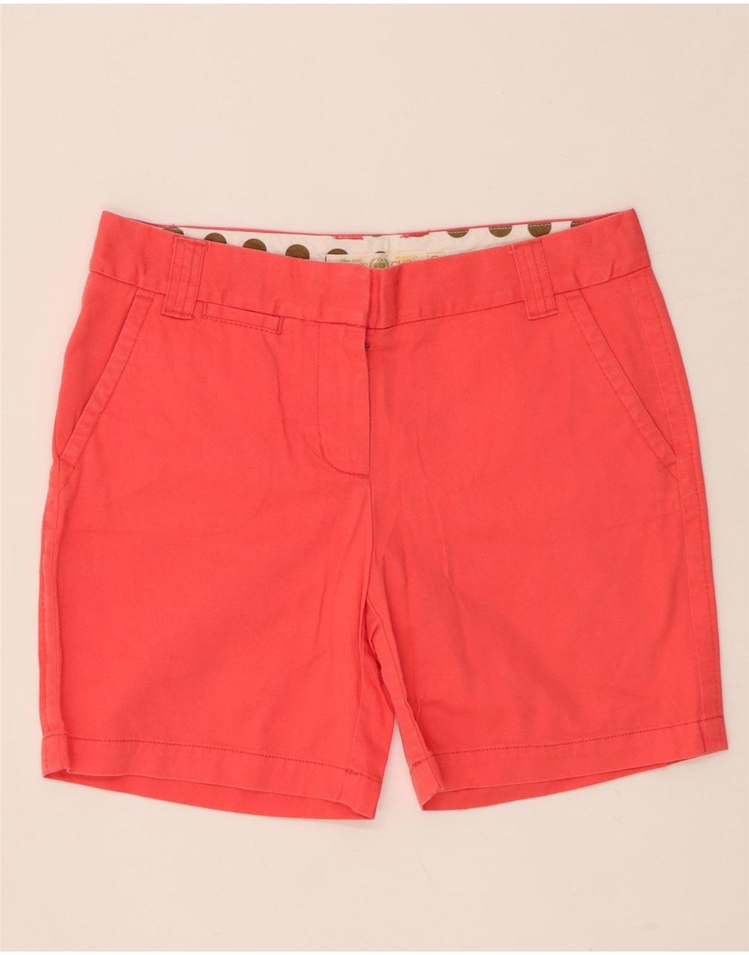 Damskie spodenki chino J. Crew City Fit US 4 Small W32 Różowa bawełna