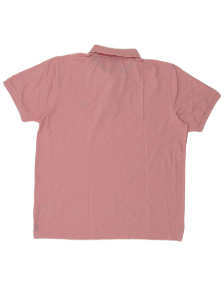 Męska koszulka polo Gant XL, różowa, bawełniana