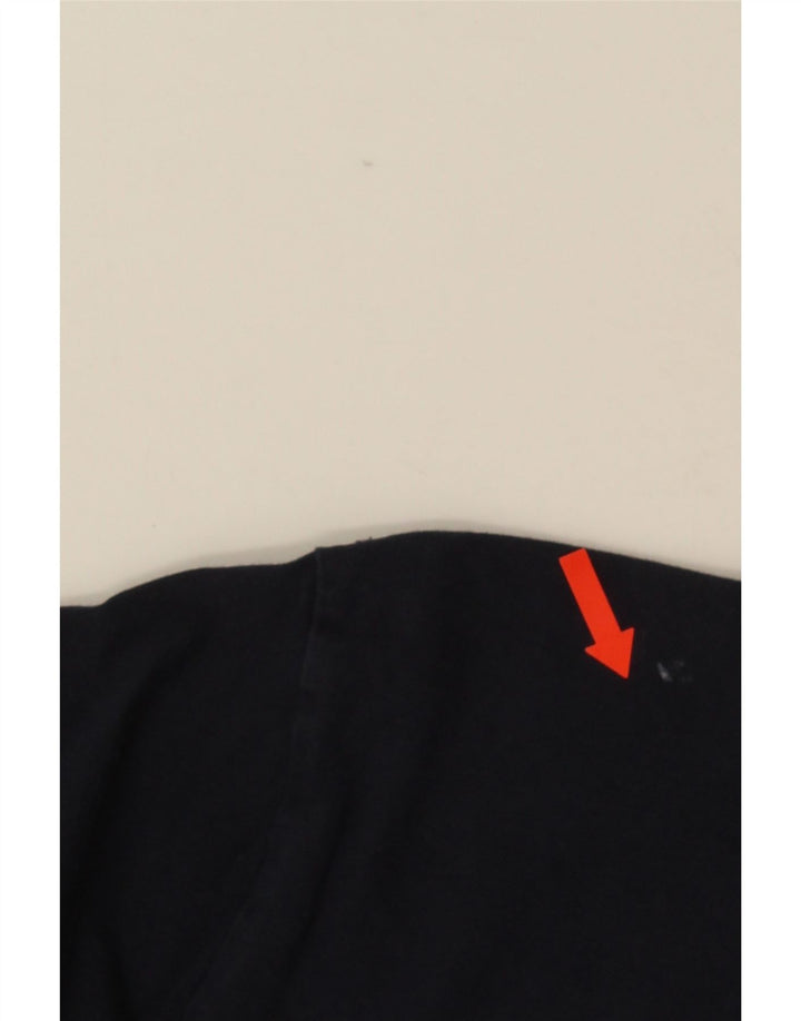 Męski T-shirt Calvin Klein, duży, granatowy w paski