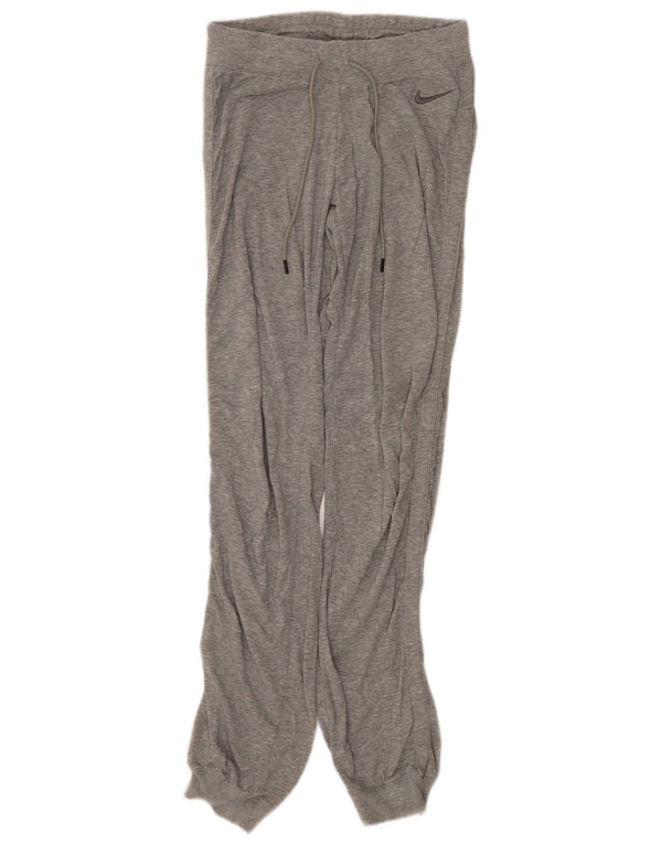 Damskie spodnie dresowe Nike Joggers UK 4 XS Szara bawełna