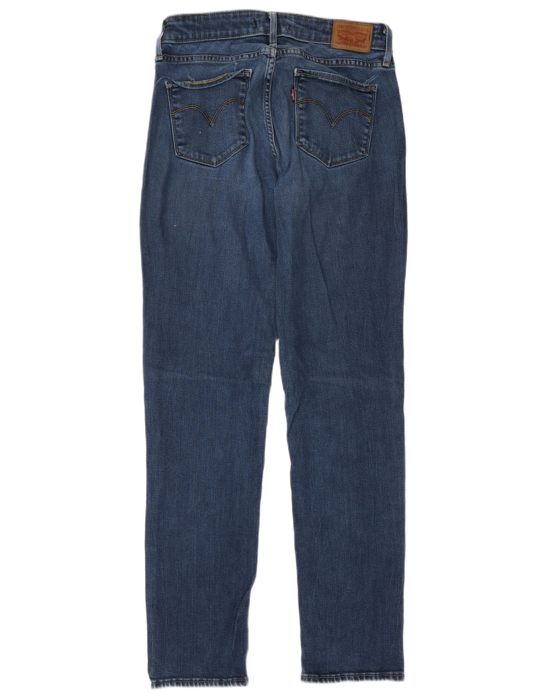 Damskie jeansy Levi's 712 Slim W28 L32 Niebieski Lyocell