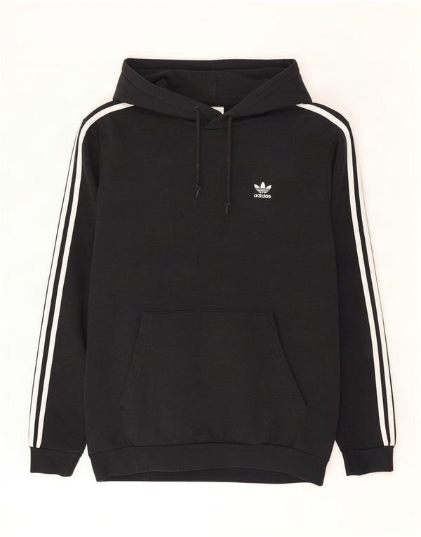 Adidas Męski sweter z kapturem, duży, czarny, bawełniany