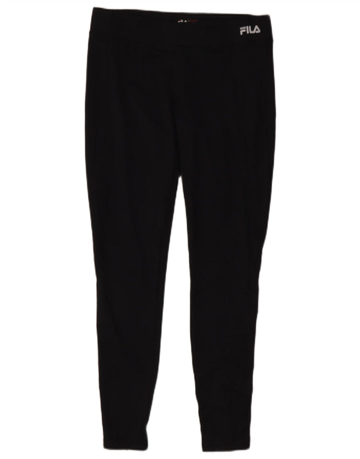Legginsy damskie Fila UK 14, średni czarny poliester
