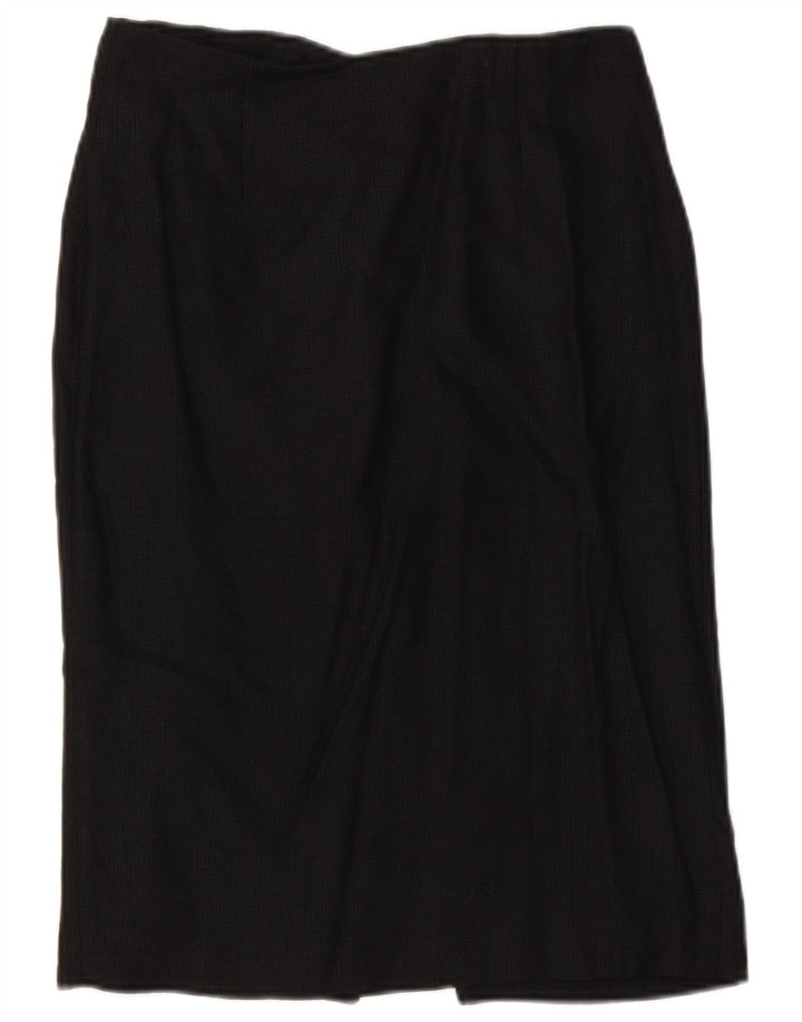 Prosta spódnica damska Zara EU 38 Small W28 Czarny Rayon