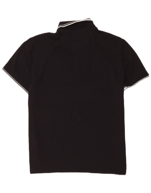 Męska koszulka polo Champion 2XL, czarna, bawełniana w paski