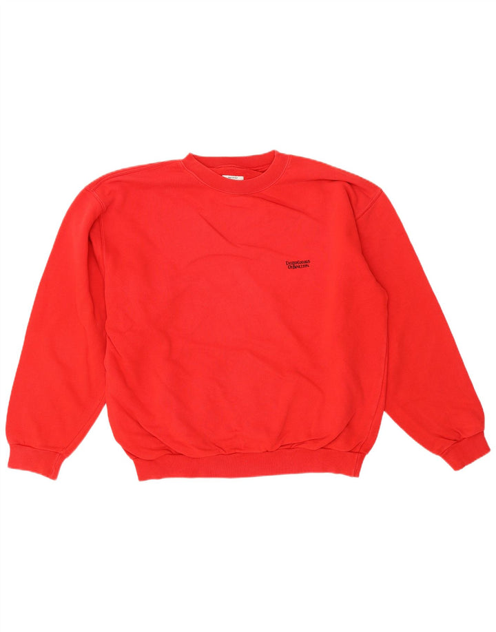 Damska bluza oversize Benetton UK 14, średnia czerwień