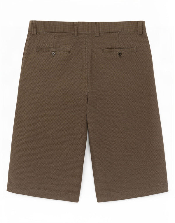 Męskie spodenki chino Gap khaki W34, duże, bawełniane w kratkę khaki