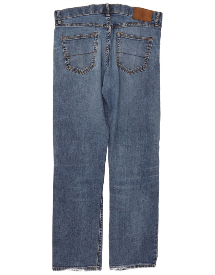 Męskie jeansy Marks & Spencer Regular Straight W36 L33 Niebieskie, bawełniane