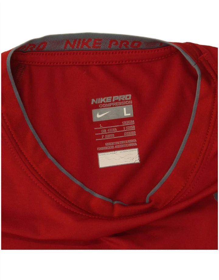 Koszulka męska Nike Top UK 42/44, duża czerwona
