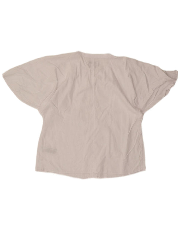 Bluzka damska Marks & Spencer Top UK 12 Medium White Linen