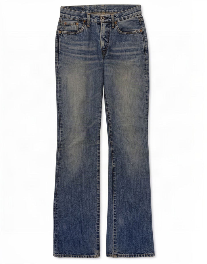 Damskie jeansy Bootcut Replay W26 L32 Niebieskie bawełniane