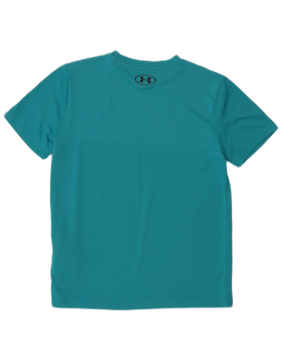 Chłopięcy T-shirt z grafiką Under Armour na 11-12 lat, duży, turkusowy poliester