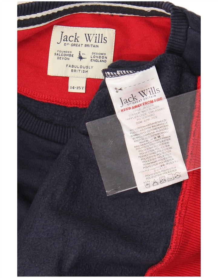 Bluza dziewczęca Jack Wills, 14-15 lat, granatowa College