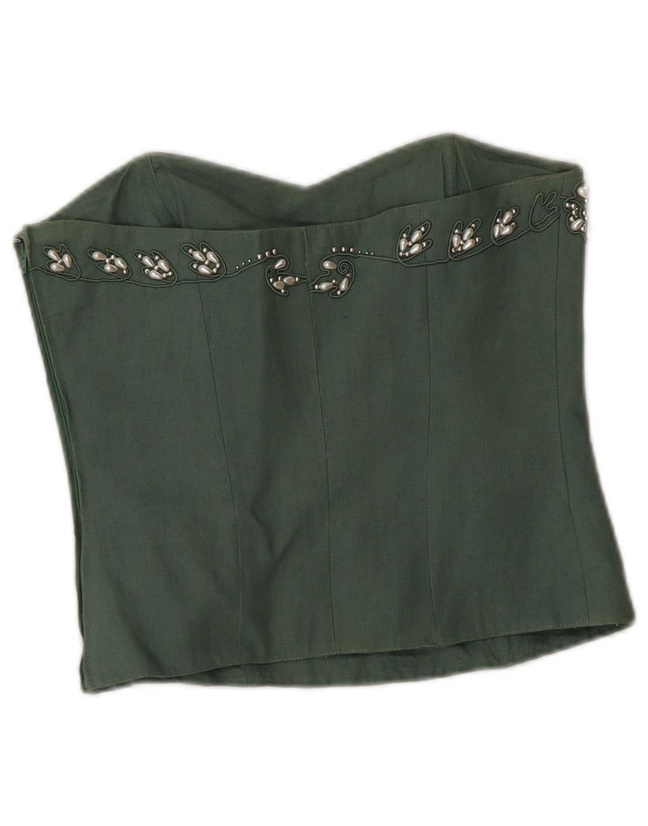 Angelo Santagostino damski 2-częściowy zestaw spódnic IT 44 Medium W26 Green Designe