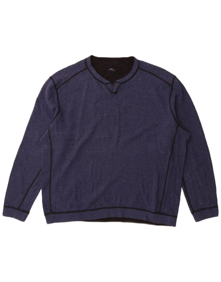 Męska bluza dresowa Tommy Bahama 2XL granatowa