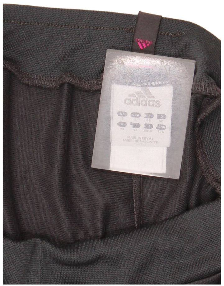 Damskie spodnie dresowe Adidas Joggers UK 18 XL Szary poliester
