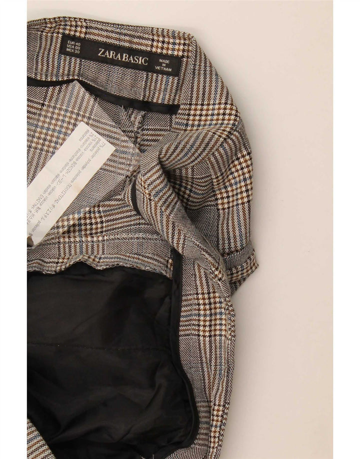 Spodnie damskie Zara Slim Chino EU 40 Medium W30 L27 Szara pepitka