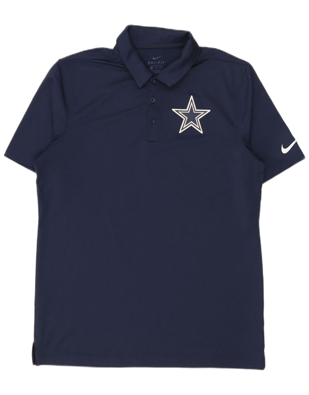 Męska koszulka polo Nike Dri Fit, kolor średni granatowy