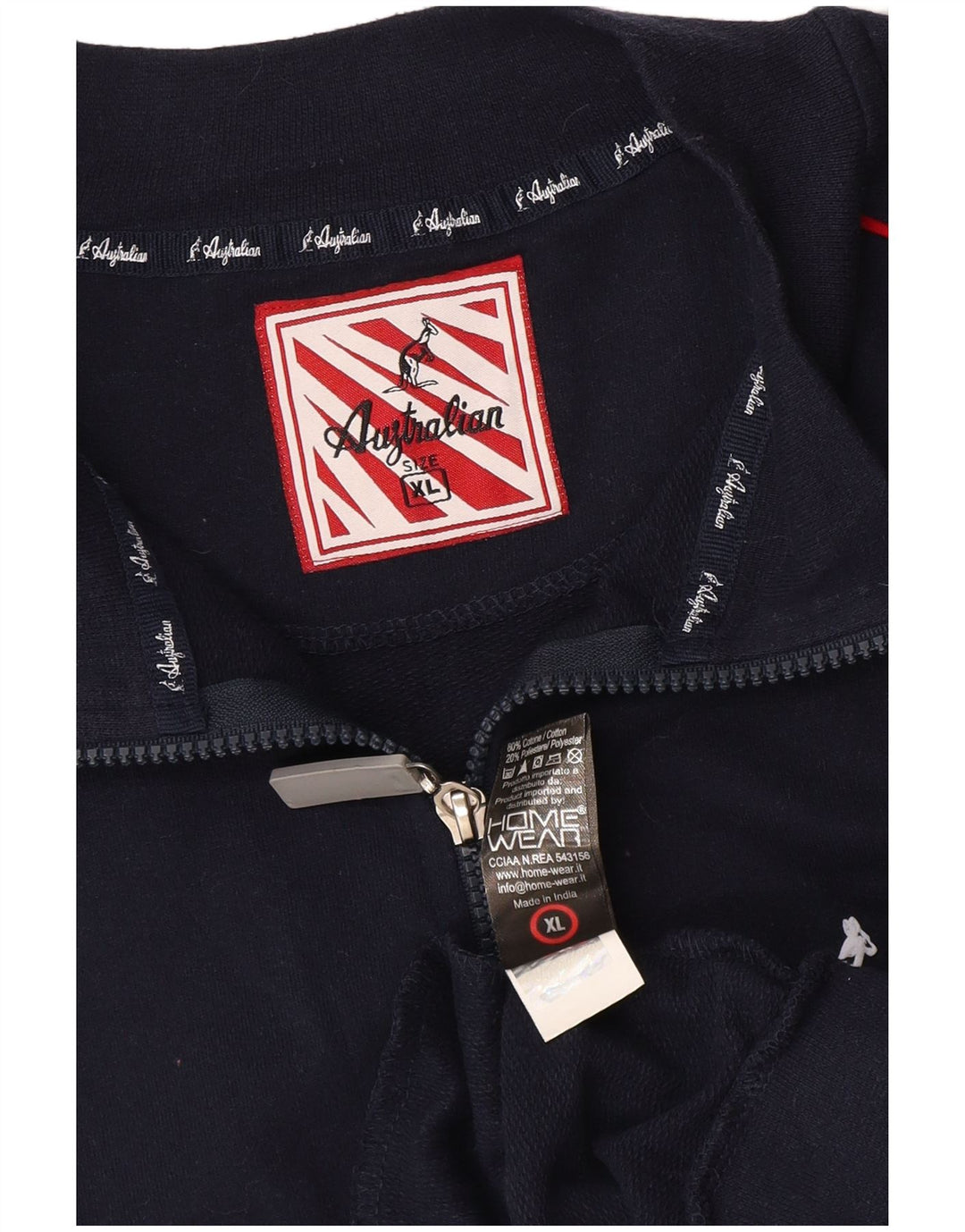 AUSTRALIJSKA L'ALPINA Męska bluza dresowa XL Granatowa, bawełniana