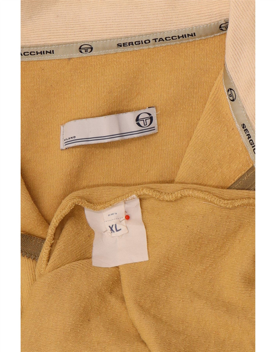 Męski sweter zapinany na zamek Sergio Tacchini XL, brązowy