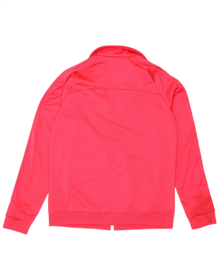 Damska kurtka dresowa Adidas UK 16/18, duża, różowa, poliester