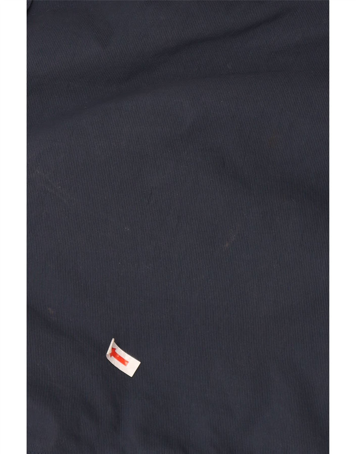 Męska kurtka Anorak z kapturem Adidas UK 42/44 Duży granatowy poliester
