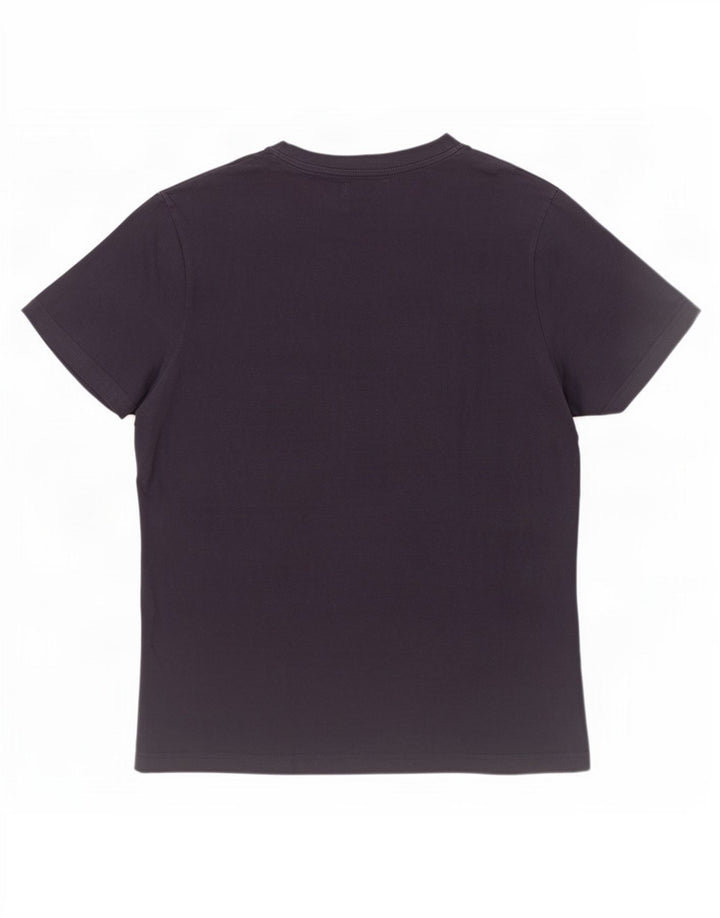 Męski T-shirt z grafiką Kappa, duży, granatowy