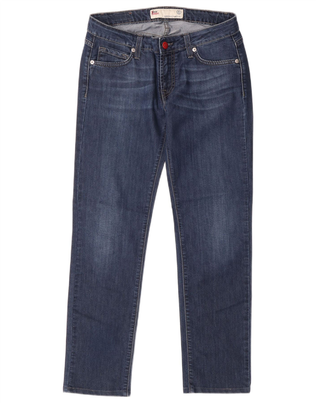 Damskie proste dżinsy Roy Rogers W29 L28 Niebieskie bawełniane