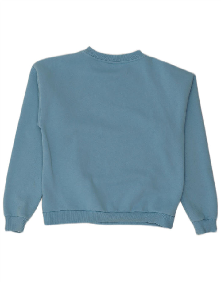Męska bluza z grafiką Fila, sweter XS, niebieski poliester