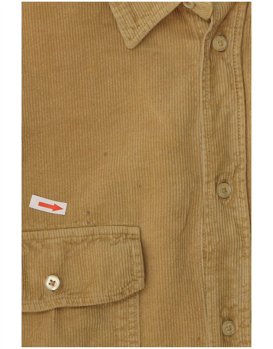 Męska koszula sztruksowa XL Sailmakers Murphy & Nye w kolorze beżowym